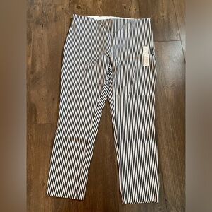A New Day NWT Striped Ankle Pants